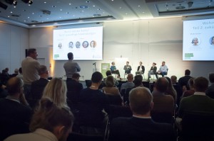 Podium Diskussion beim German Biochar Forum